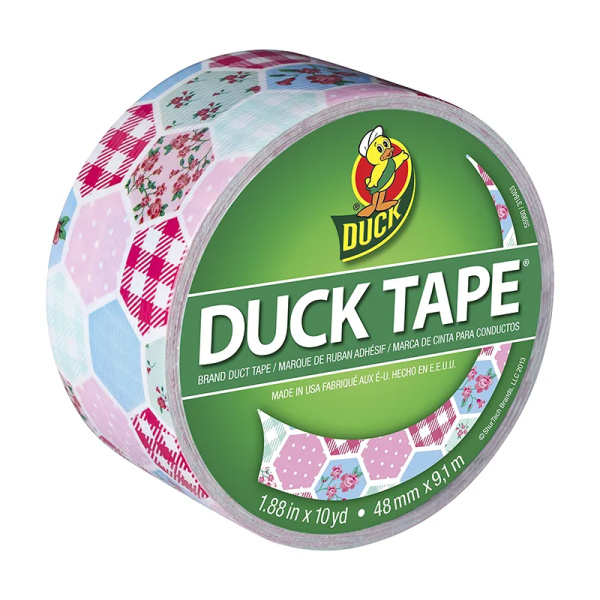 2" x 10 yds Duck Tape Brand Duct Tape Prairie Patchwork