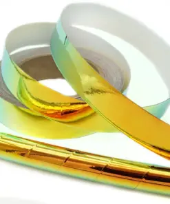 Holographic Color Shifting Tape Fire Iridium