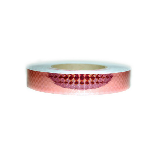 Coral Pink Prismatic Tape