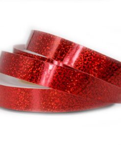 Sequin Tape Cherry Red