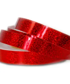 Sequin Tape Fluorescent Red