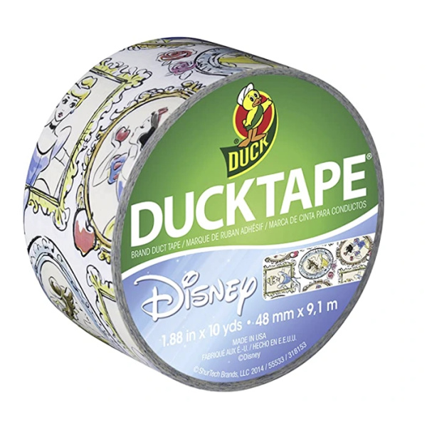2 inch x 10 yds Duck Tape Brand Duct Tape Disney Princess