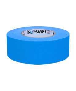 2" x 60 yds Pro Gaff Gaffer Tape Fluorescent Blue