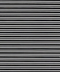 Sheet - 5/16" x 35 Black Stripes on White (Gear Tape)