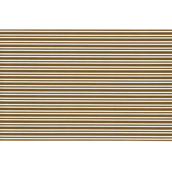 Brown stripes on white