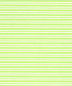 Sheet - 5/16" x 35 Light Green Stripes on White (Gear Tape)