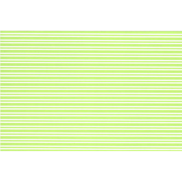 Light green stripes on white