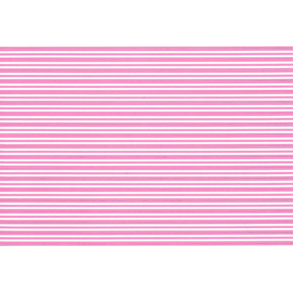 Pink stripes on white