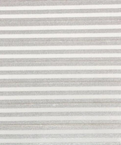 Sheet - 5/16" x 35 Silver Stripes on White (Gear Tape)