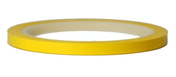 Whiteboard Tape Yellow 6mm x 16m (1/4" x 54')