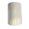 6" x 100' Holographic Tape - Transparent Scale Gold Large Roll