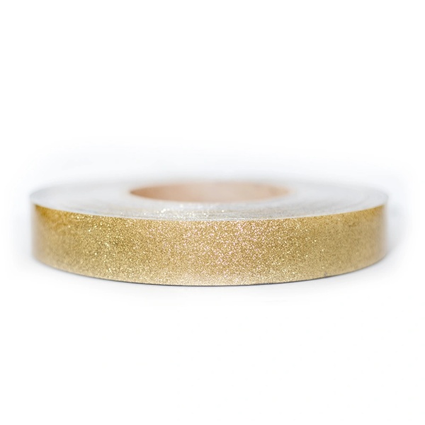 Holographic Peacock Tape Gold - Hoop Tape Canada