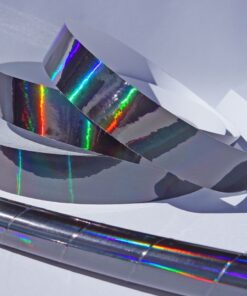 Holographic Tape Black Majick Rainbow