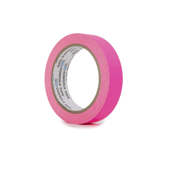Pro Console Paper Tape Fluorescent Pink