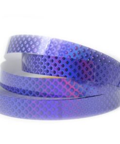 Holographic Peacock Tape Purple