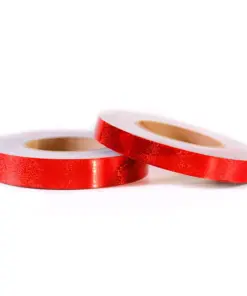 Hologlitter Tape Fluorescent Red