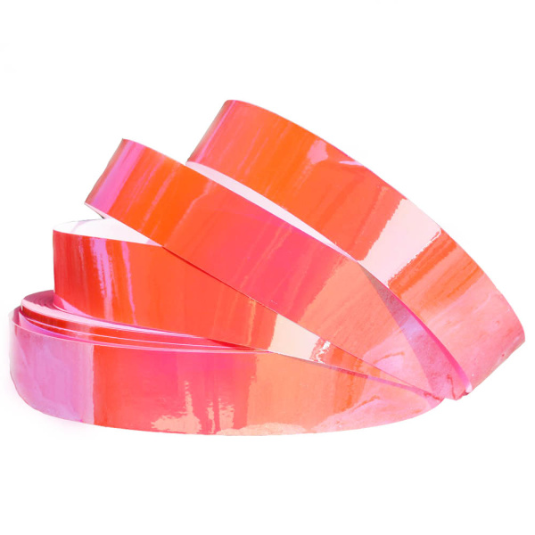 Colour Shifting Opalescent Tape Pink-Orange
