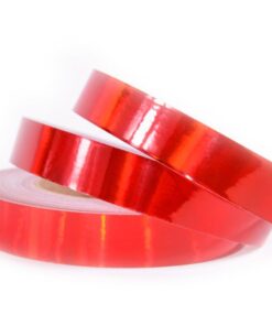 Holographic Tape Red Rainbow