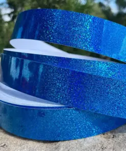 Hologlitter Tape Fluorescent Blue