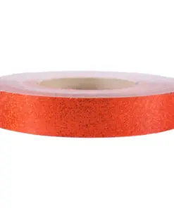 Glitter Tape Fluorescent Orange