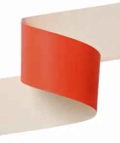 1" x 30' Reflective Sew-On Safety Fabric like 3M 8986, Fluorescent Red-Orange