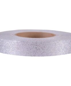 Decorative Glitter Tape Silver