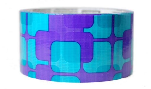 2" x 10 yds Scotch Brand Duct Tape Retro Tiles