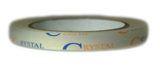 1/2" x 55 yds Polypropylene "Crystal Clear" Protective Tape