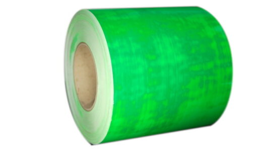 6" x 7.5' Colour Shifting Holographic Tape Fl Green