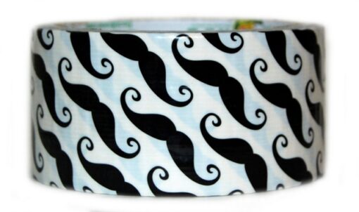 2" x 10 yds Duck Tape Brand Moustaches