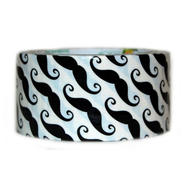 2" x 10 yds Duck Tape Brand Moustaches