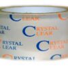 2" x 55 yds Crystal Clear Polypropylene Film Tape