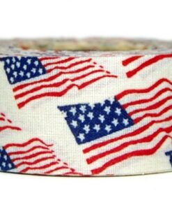 1" x 20' Hockey Tape - American Flags