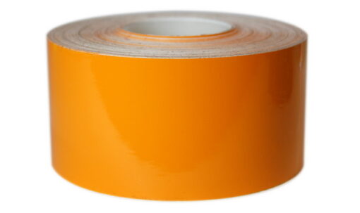 2" x 100' Slick Gloss Vinyl Tape Sunflower