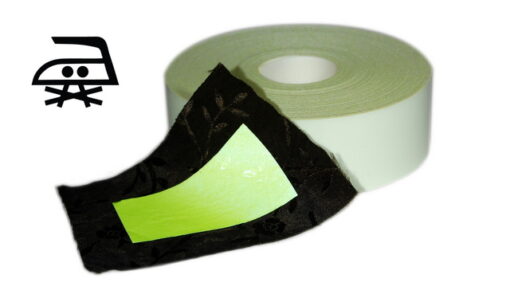 1" x 45' 3M 8787 Heat Transfer Reflective Tape - Fl Yellow