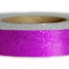 Decorative Glitter Tape Fuchsia (Rubellite)