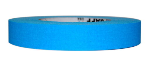 1" x 50 yds Pro Gaff Gaffer Tape Fluorescent Blue