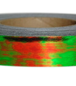 Holographic Colour Changing Tape Blue Green Scarab