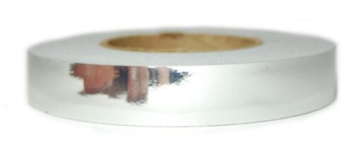 1" x 150' Metallic Mirror Silver
