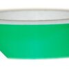 1" x 36 yds Vinyl Tape Striped White/Green Hazard
