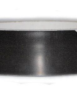 1" x 36 yds Vinyl Tape Striped White/Black