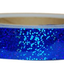Holographic Sequin Tape Cobalt Blue