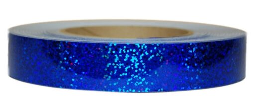 Holographic Sequin Tape Cobalt Blue