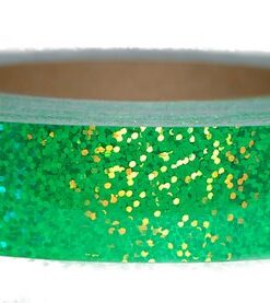 Holographic Sequin Tape Fluorescent Green