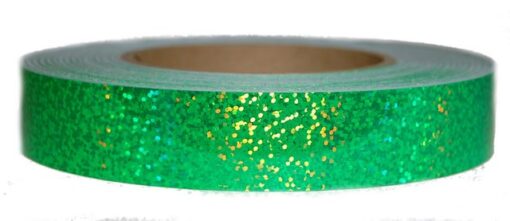 Holographic Sequin Tape Fluorescent Green