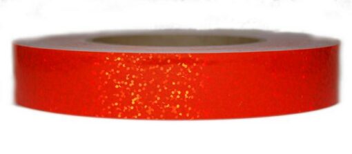 Sequin Tape Fluorescent Orange