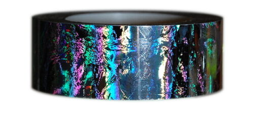 1" x 25' Holographic Aurora Silver