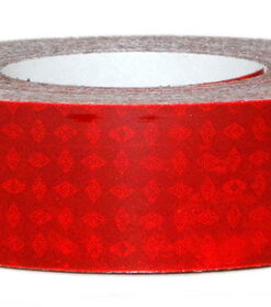 1" x 45' Reflexite V82 Reflective Tape - Red
