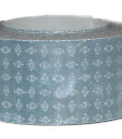 1" x 15' Reflexite V82 Reflective Tape - Silver/White