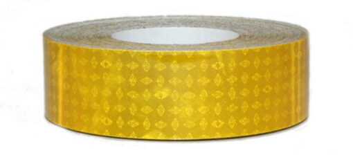 1" x 45' Reflexite V82 Reflective Tape - Yellow